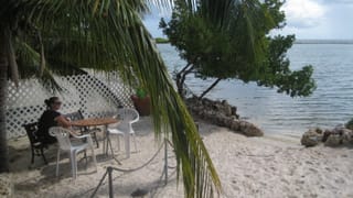Ausblick von unserer Terrasse