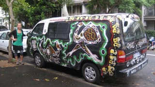 Campervan von links