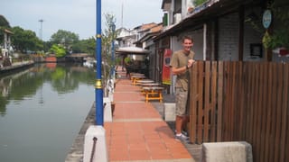Hintereingang unseres Hostels
