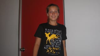 Melaka-T-Shirt von unserem Host Stanley
