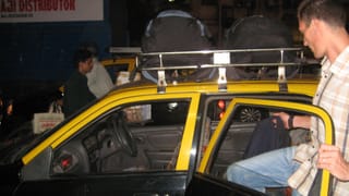 Taxi zum Flughafen