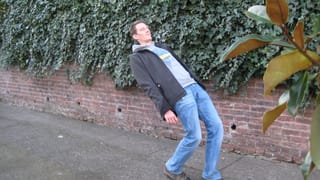Erk hat eine gute Abwaertslauf-Technik