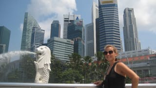 Christin und Merlion