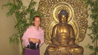Christin und Buddha