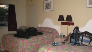 Unser Zimmer auf dem Weg nach Key West
