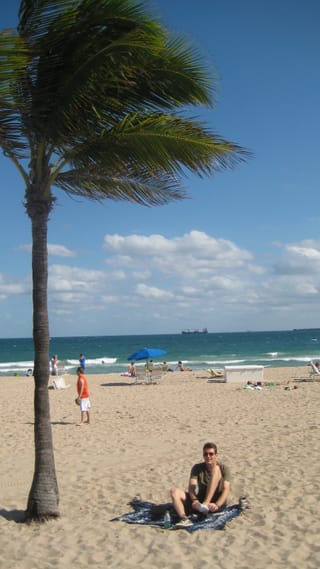 Der Strand von Fort Lauderdale