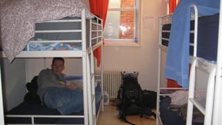 Unser Zimmer im Downtown Washington Hostel