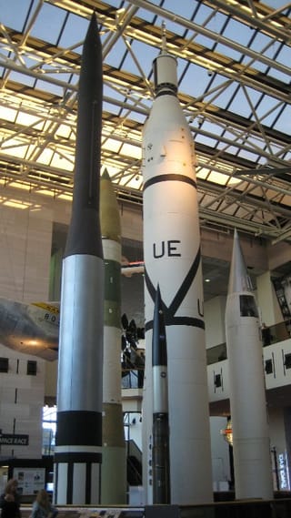 Raketen im Smithsonian National Air and Space Museum
