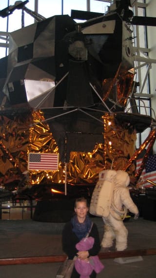 Mondlandefaehre im Smithsonian National Air and Space Museum