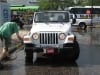Unser Jeep brauchte Luft