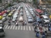 Rote Ampel in Bangkok