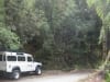 Unser Tour-Fahrzeug, ein Land Rover