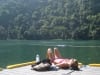 Christin am Schwangeren-Jungfrauen-See