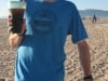 Erk mit seinem Longboard und Cola