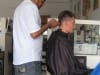 Erk beim Friseur in Nadi