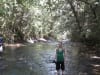 Christin und Ben im Fluss