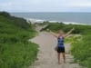 Christin in den Duenen von Sigatoka