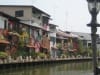 Auf dem Melaka-Fluss