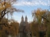Hochhaeuser vom Central Park aus