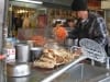 Lecker Clam Chowder im Brot