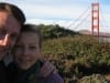 Wir vor der Golden Gate Bridge