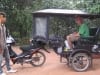 Unser Tuk tuk (genauer ein Moto-Romauk)