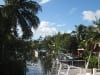 Ausblick nach hinten aus dem Zimmer auf dem Weg nach Key West