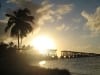 Wunderschoener Sonnenuntergang im Bahia Honda State Park