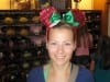 Christin mit Micky-Maus-Ohren