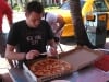 Riesige Pizza fuer Erk