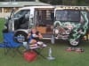 Auf unserem Campingplatz in Bulli